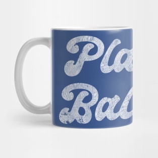 Play Ball! Vintage Distressed Design Mug